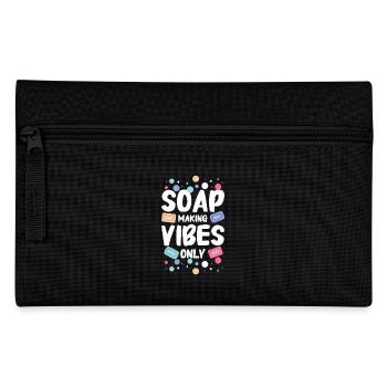 Soap making vibes only - Federtasche - Schwarz - Vorne