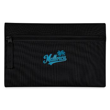 Mallorca Souvenir Palm Trees Design Beach Feeling - Pencil Case - black - Front