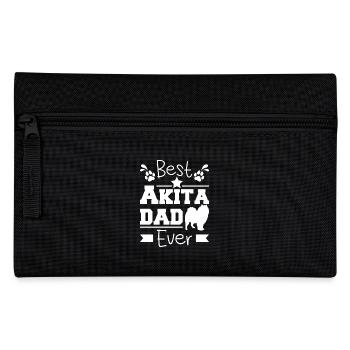 Beat akita dad ever - Pencil Case - black - Front