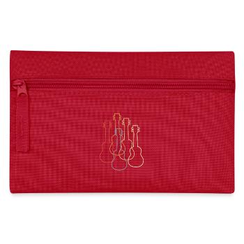 Vintage Ukulelen - Federtasche - Rot - Vorne