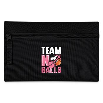 Gender Reveal Team girl team no balls - Federtasche - Schwarz - Vorne