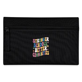 Stronger Schools, Better Communities - Pencil Case - black - Front