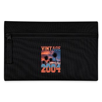 2004 Vintage Limited Edition Palmen Geboren 2004 - Federtasche - Schwarz - Vorne