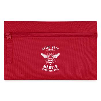 Beekeeper No Time My Girls Need Me - Pencil Case - red - Front