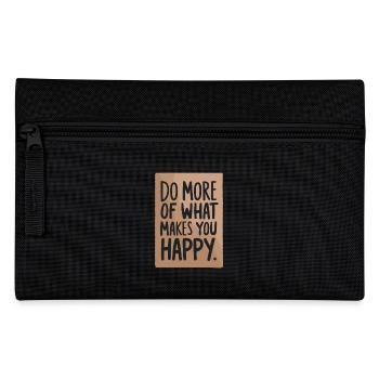 Do More Of What Makes You Happy - Federtasche - Schwarz - Vorne