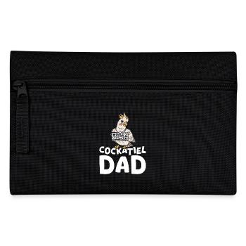 World's greatest Cockatiel dad - Federtasche - Schwarz - Vorne