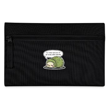 I'm Tired Of Waking Up Not In New Zealand - - Pencil Case - black - Front