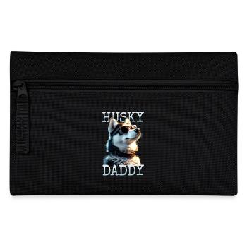 Husky Papa Papa Fête des Pères Maître Papa Huskies - Trousse - noir - Devant