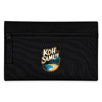 Koh Samui souvenir beach and palm trees - Pencil Case - black - Front