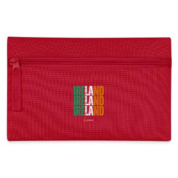 Flag of Ireland, Irish pride - Pencil Case - red - Front