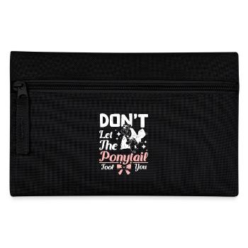 Aikido girl don't let the ponytail fool you - Pencil Case - black - Front