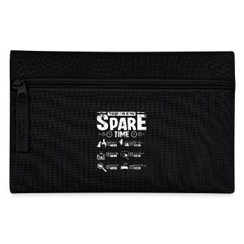 Things I do in my spare time training Aikido - Pencil Case - black - Front