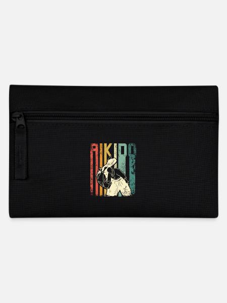 Aïkido rétro vintage - Trousse - noir