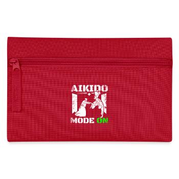 Aikido mode on - Pencil Case - red - Front