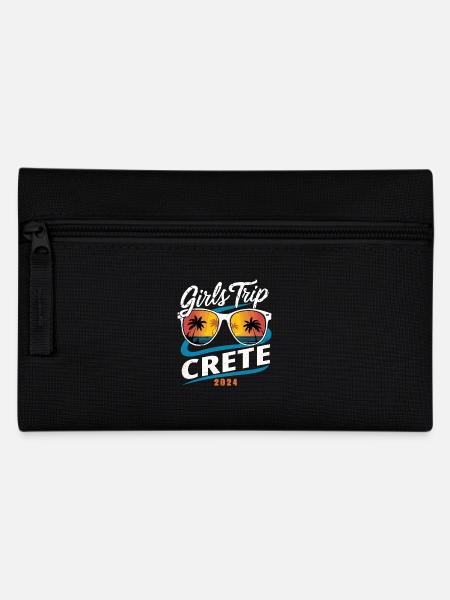 Girls Trip Kreta 2024 - Federtasche - Schwarz
