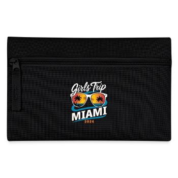 Voyage entre filles Miam 2024 - Trousse - noir - Devant
