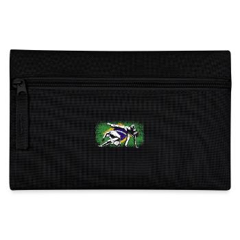 Brésil drapeau brésilien Capoeira - Trousse - noir - Devant
