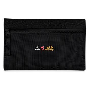 Pépites Peace Love Dino - Trousse - noir - Devant