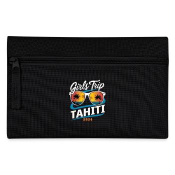 Girls Trip Tahiti 2024 - Federtasche - Schwarz - Vorne