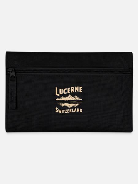 Lucerne Schweiz Souvenir Berge See - Federtasche - Schwarz
