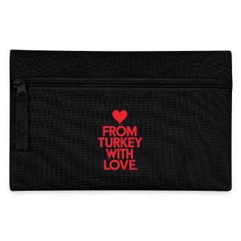 De la Turquie avec amour - Türkei Souvenir - Trousse - noir - Devant