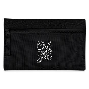 Essential oils are my jam - Pencil Case - black - Front