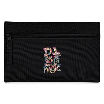 DJ Mixing Beats Making Magic - Federtasche - Schwarz - Vorne