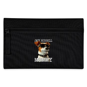 Jack Russell Mommy Mama Muttertag Mom Jack Russell - Federtasche - Schwarz - Vorne