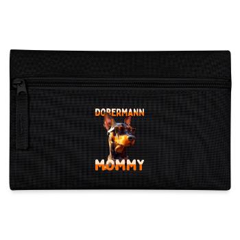 Doberman Maman Maman Mère Fête des Mères Maman Doberman - Trousse - noir - Devant