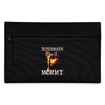 Doberman Maman Maman Mère Fête des Mères Maman Doberman - Trousse - noir - Devant