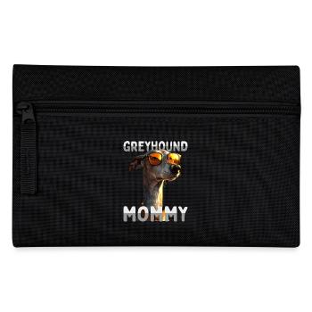 Lévrier Maman Chiens Maman Maman Fête des Mères Maman Lévrier - Trousse - noir - Devant