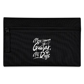 Propriétaire de chien Jouer à la guitare chiens de compagnie - Trousse - noir - Devant