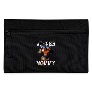 Viennese Mommy Dachshund Mom Dachshund Mom Mother's Day - Pencil Case - black - Front