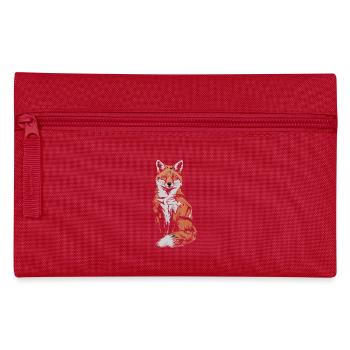 Fuchs Künstlerisches Design mit Stil - Federtasche - Rot - Vorne