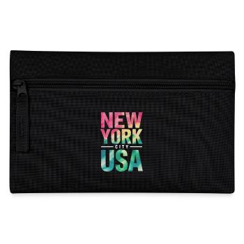 New York City États-Unis Souvenir - Trousse - noir - Devant