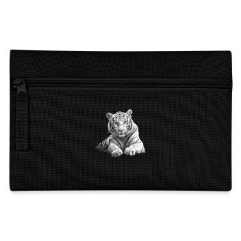 White Tiger Weiße Tiger Weißer Tiger - Pencil Case - black - Front