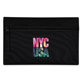 Souvenir de New York aux États-Unis – Remembering New York - Trousse - noir - Devant