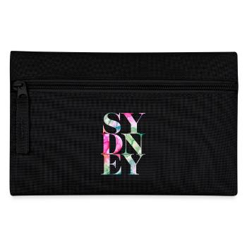 Motif d’aquarelle souvenir de Sydney - Trousse - noir - Devant