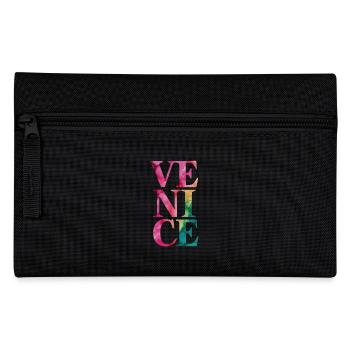 Venice Souvenir Aquarell Stil - Federtasche - Schwarz - Vorne