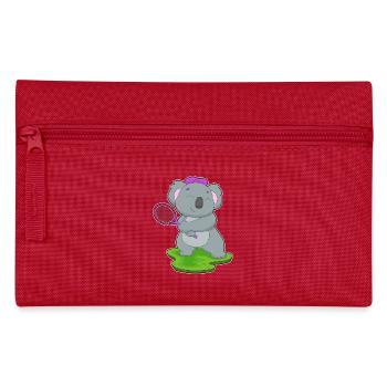 Raquettes de tennis Koala - Trousse - rouge - Devant