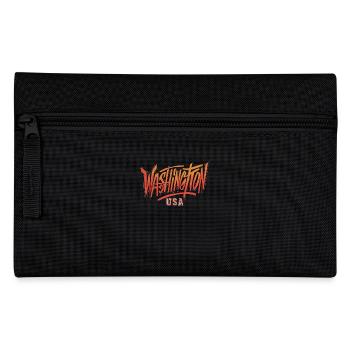 Washington United States Traveler Souvenir - Pencil Case - black - Front