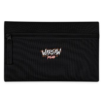 Varsovie Pologne Souvenir - Trousse - noir - Devant