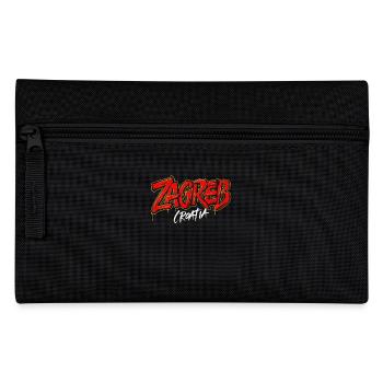 Zagreb Croatia Souvenir - Pencil Case - black - Front