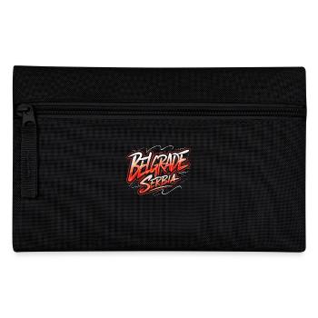 Belgrade Serbie Souvenir - Trousse - noir - Devant