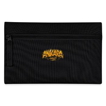 Ankara Turkey Souvenir Schriftzug - Federtasche - Schwarz - Vorne