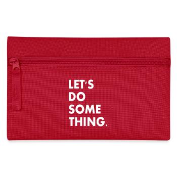 lets do something - Pencil Case - red - Front