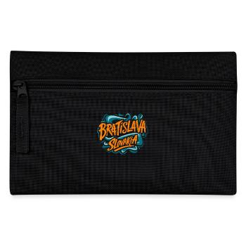 Mémoire souvenir de Varsovie Pologne - Trousse - noir - Devant