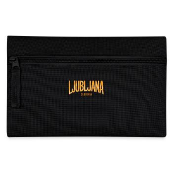 Ljubljana Souvenir Slowenien - Federtasche - Schwarz - Vorne