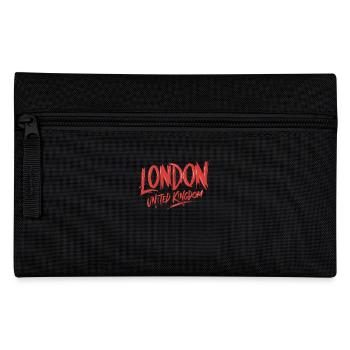 London United Kingdom Souvenir - Federtasche - Schwarz - Vorne
