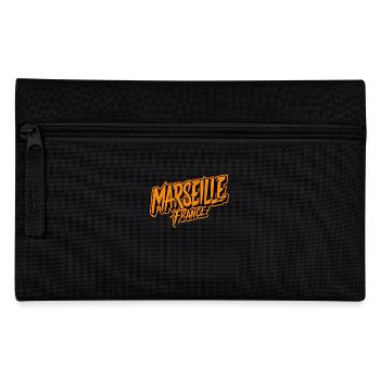 Souvenir de Marseille France - Trousse - noir - Devant